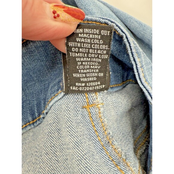 Disney Lady & Tramp Embroidered Straight Leg Jeans Hot Topic Size 22 41" X 28" - Picture 14 of 14